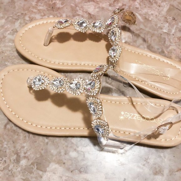 Gem Stoned Sandals - Picture 3 of 5
